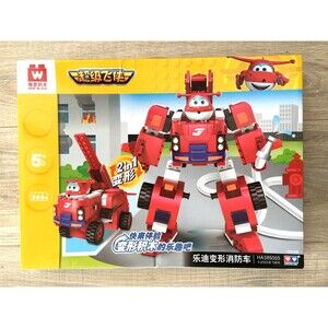 Wise Block Super Wings Jett Figure Building Blocks Playset Set New